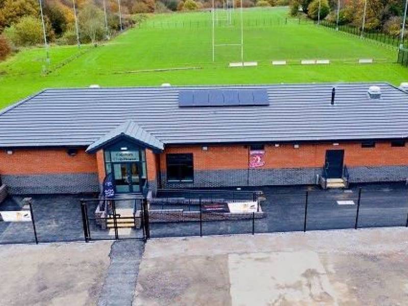 Salford Roosters Rugby Club House Feature Image